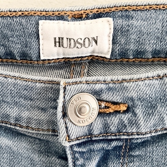 REVOLVE x Hudson Women’s Jeans Barbara High Rise Light wash Size 30 - Picture 9 of 16